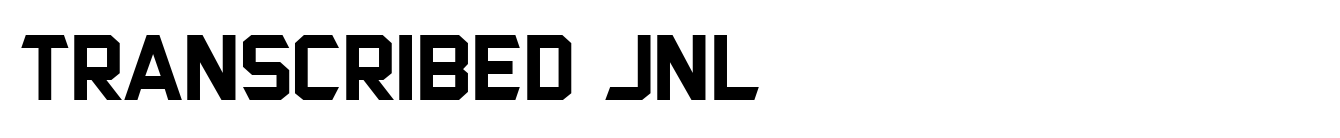 Transcribed JNL image